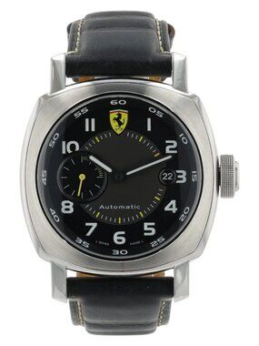 Panerai Ferrari Black Dial Stainless Steel 45mm Automatic Men's Watch